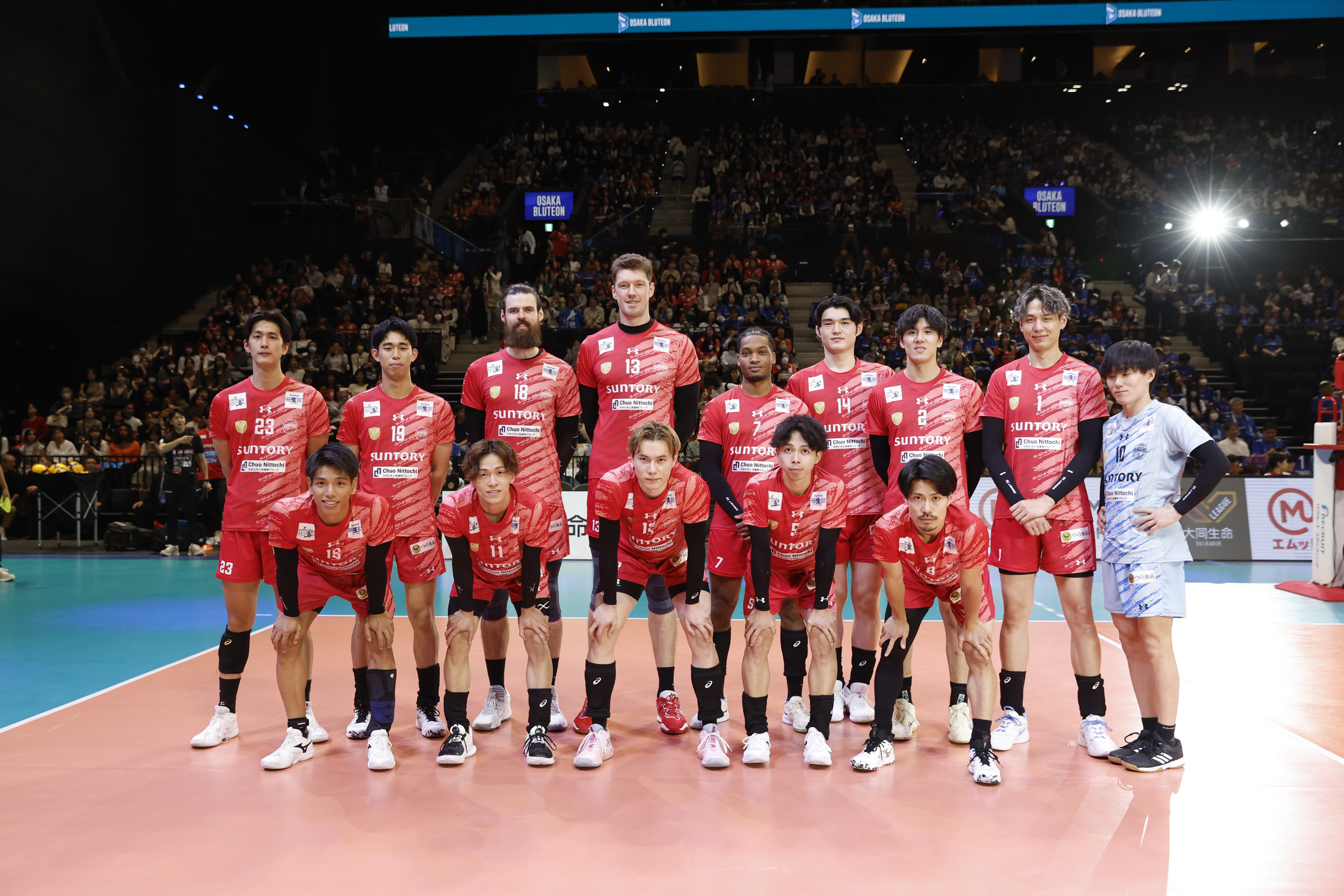 2025-26 大同生命SV.LEAGUE 10月24日(金) 大阪ブルテオン戦 サントリー